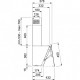 Franke Glass Linear Vertical FPJ 915 V BK A/SS Cristallo Nero